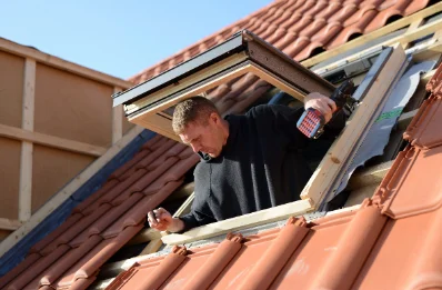 Pose de fenêtres de toit Velux à Flée